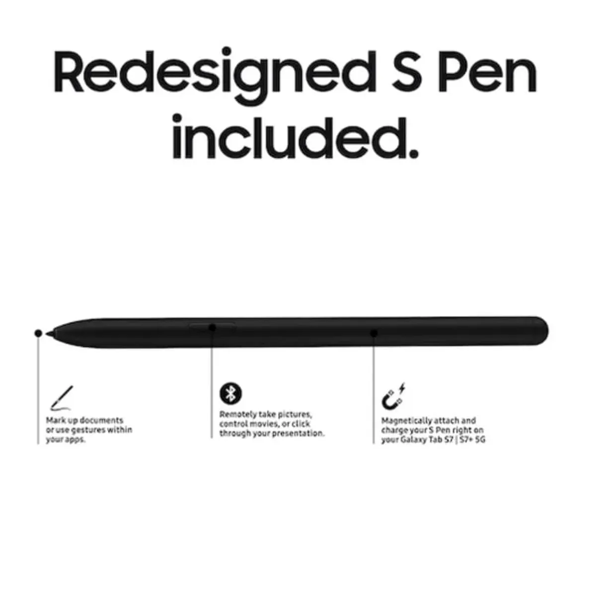 GENERICO - Lápiz S Pen Para Samsung Galaxy Tab S9 Fe S9 Fe+ S9 S9+