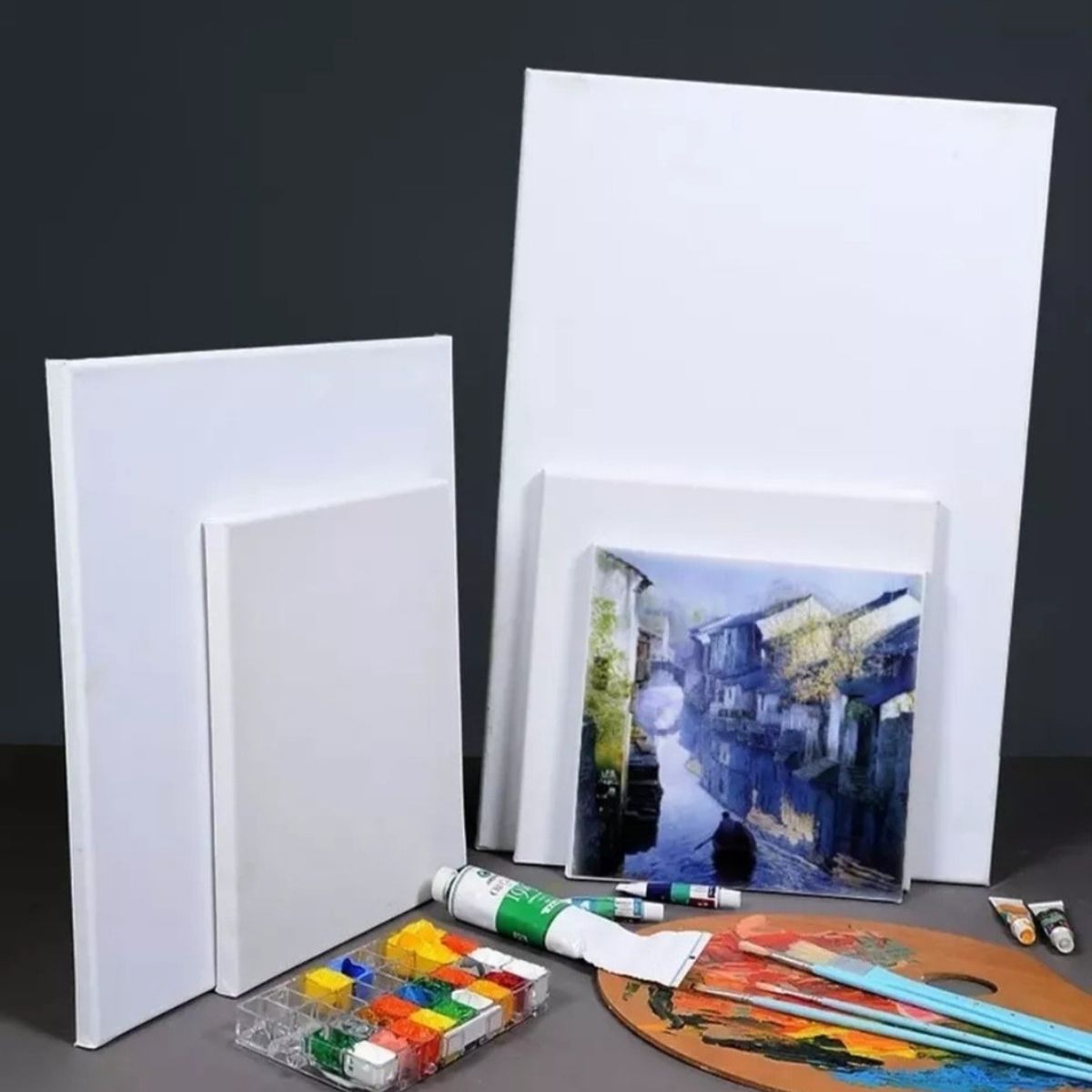 GENERICO - Bastidor 50x50cm Lienzo Pintura Arte Tela Cuadro