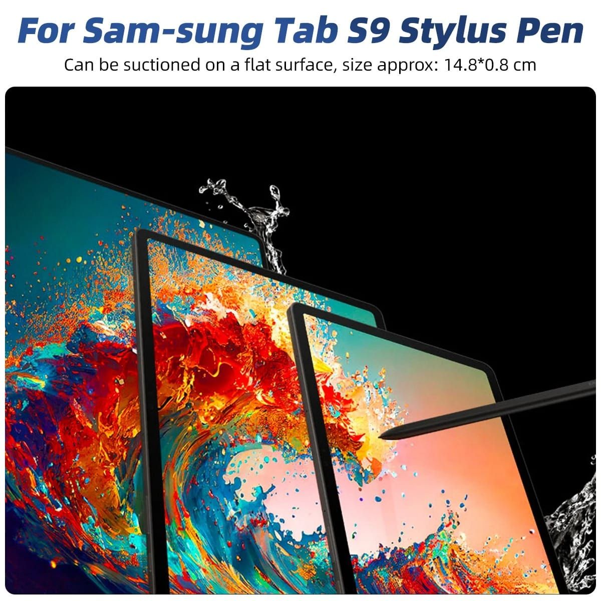 GENERICO - Lápiz S Pen Para Samsung Galaxy Tab S9 Fe S9 Fe+ S9 S9+ Gris