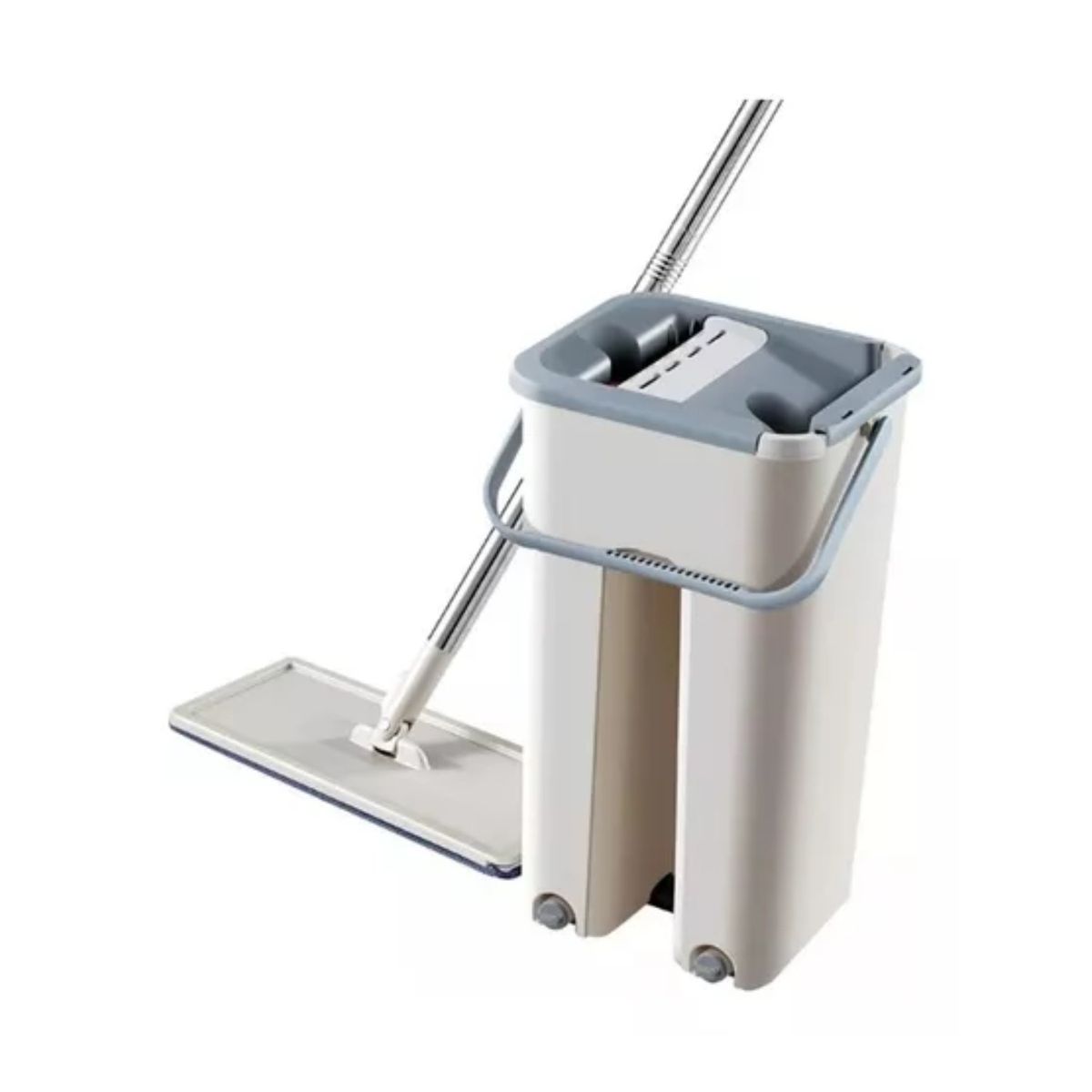 IMPORTCLICK - Mopa Trapeadora Cubeta Beige 33 CM x 13 CM IMPORTCLICK