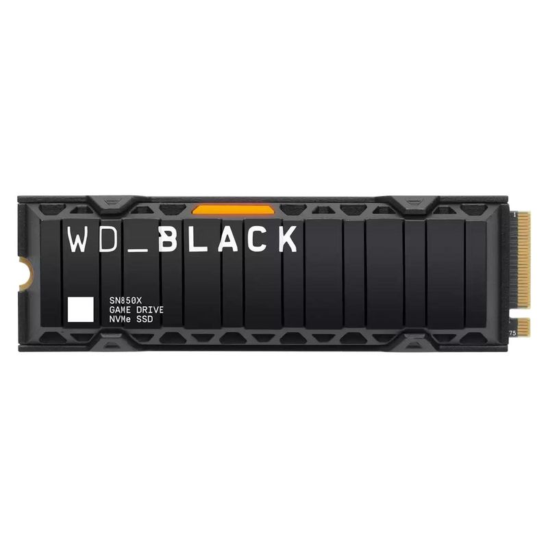 WESTERN DIGITAL - Disco Estado Sólido Interno WD Black SN850X 1TB M.2