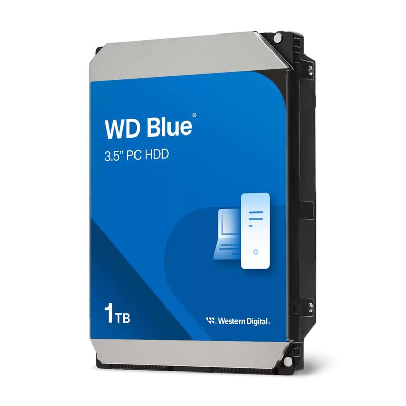 WESTERN DIGITAL - Disco Duro Interno WD Blue PC Desktop 1TB 3.5"