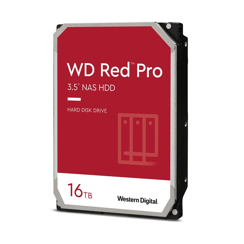 WESTERN DIGITAL - Disco Duro Interno WD Red Pro NAS 16TB 3.5"