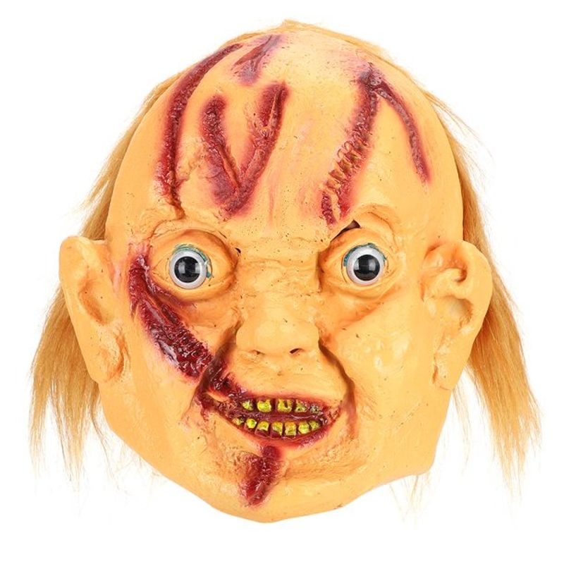 GENERICO - Pack 2 Máscara CHUCKY Halloween Disfraz Fiestas Cosplay