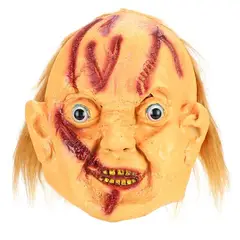 GENERICO - Máscara CHUCKY Halloween Disfraz Fiestas Cosplay