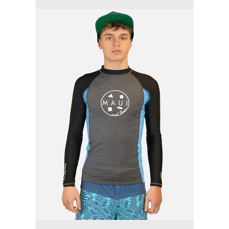MAUI AND SONS - Polera UVP Ursa'S Veil Gris Infantil Maui And Sons