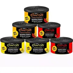 GENERICO - Pack Sani Air Spill Proof 6 Latas Aromaticas Para Auto