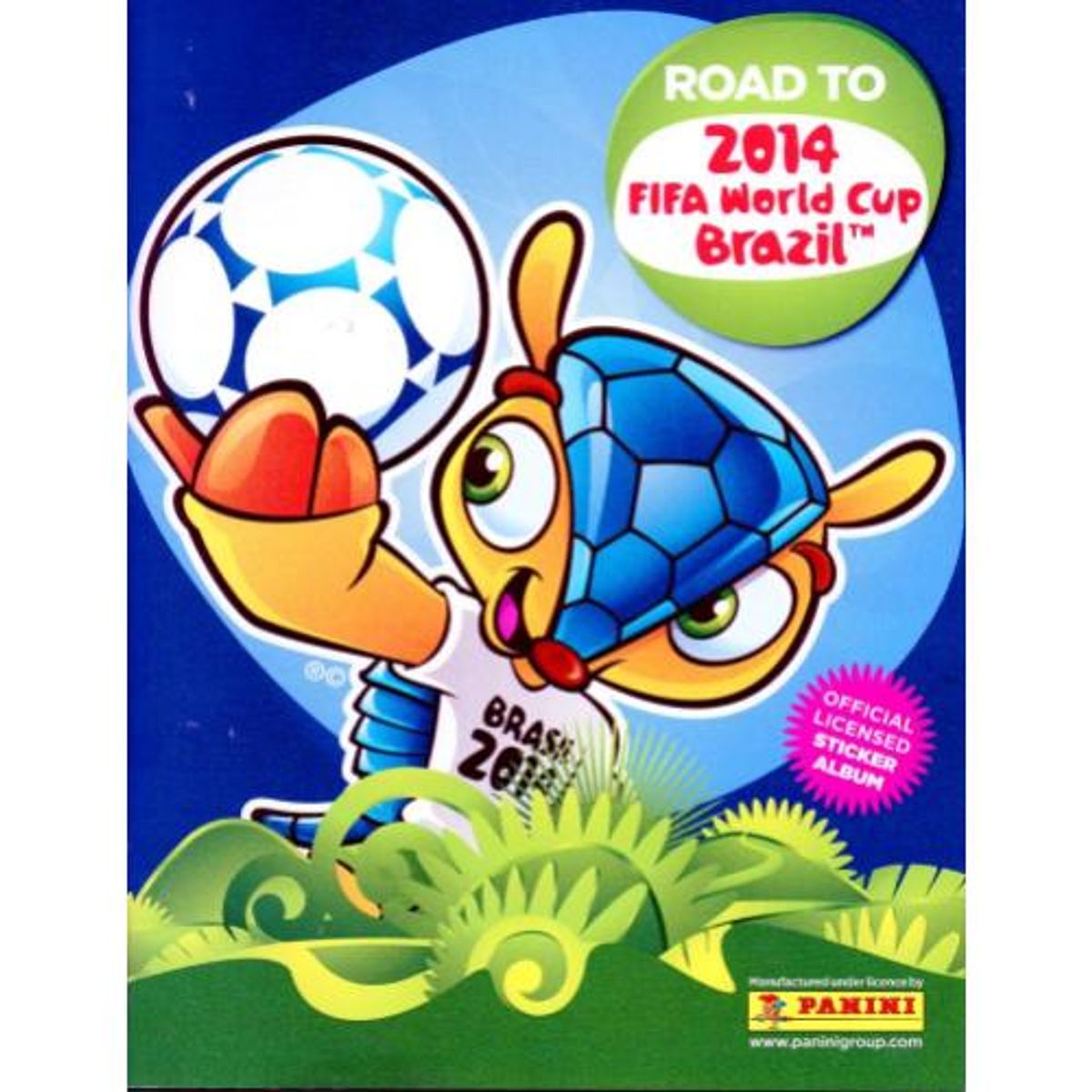 PANINI - ALBUM TAPA BLANDA ROAD TO BRAZIL 2014 COMPLETO A PEGAR