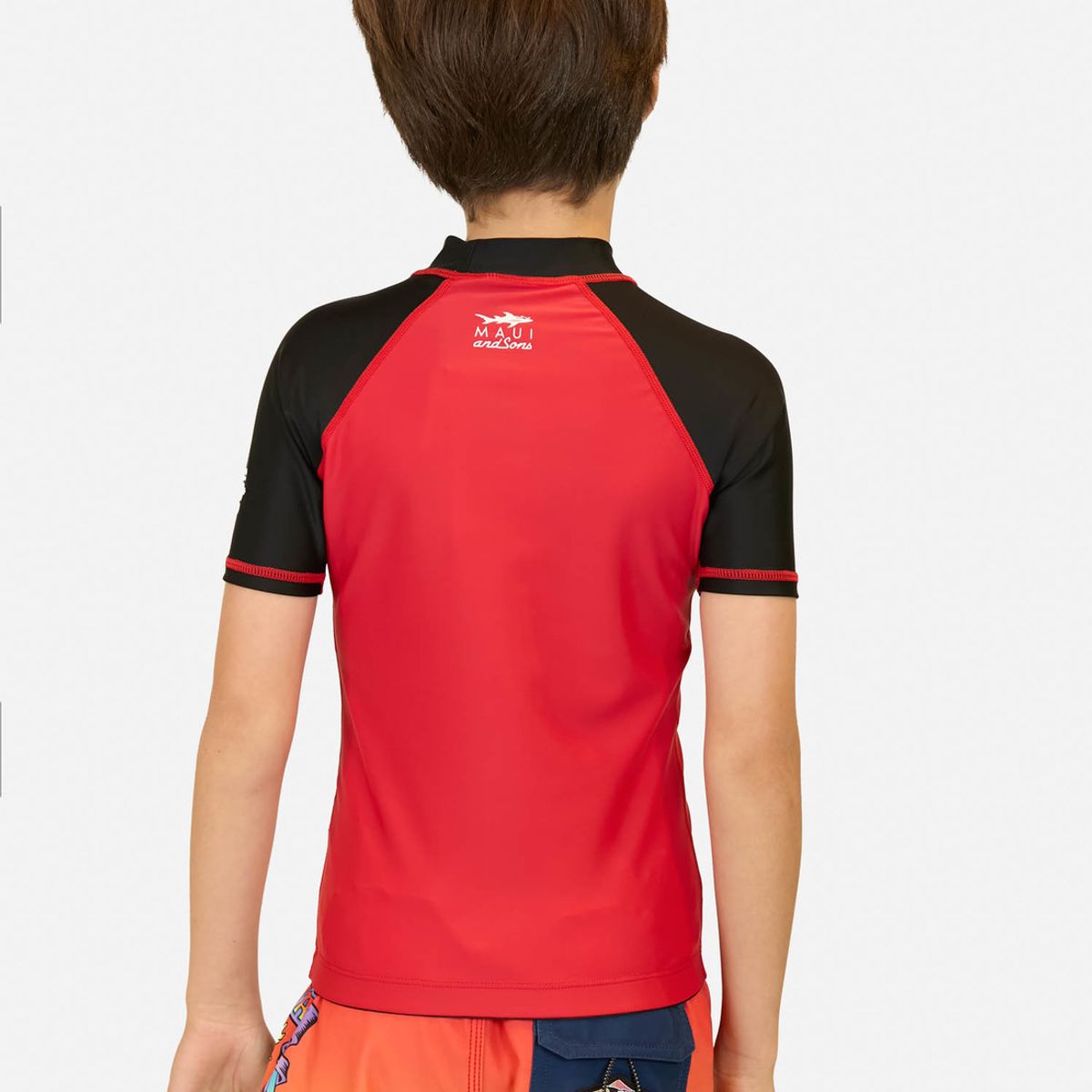 MAUI AND SONS - Polera UVP Parise Rojo Niño Maui And Sons