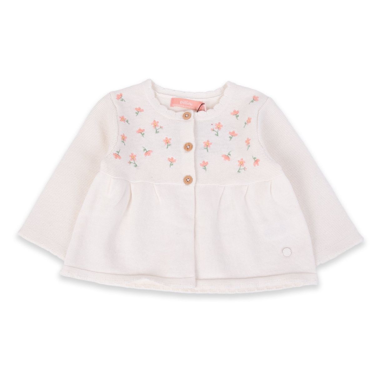 PILLIN - Chaleco Bebé Niña Blanco Pillin PILLIN