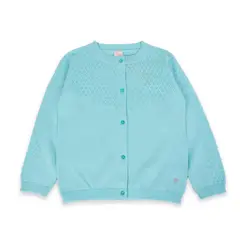 PILLIN - Chaleco Niña Turquesa - Verde