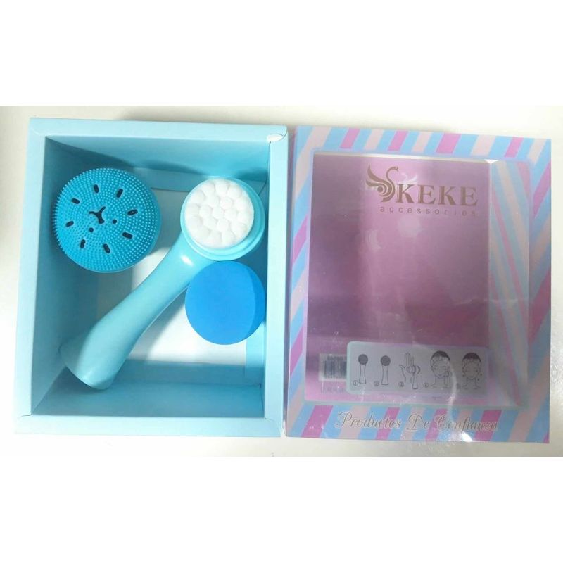 GENERICO - Kit Brocha Cepillo Limpieza Facial