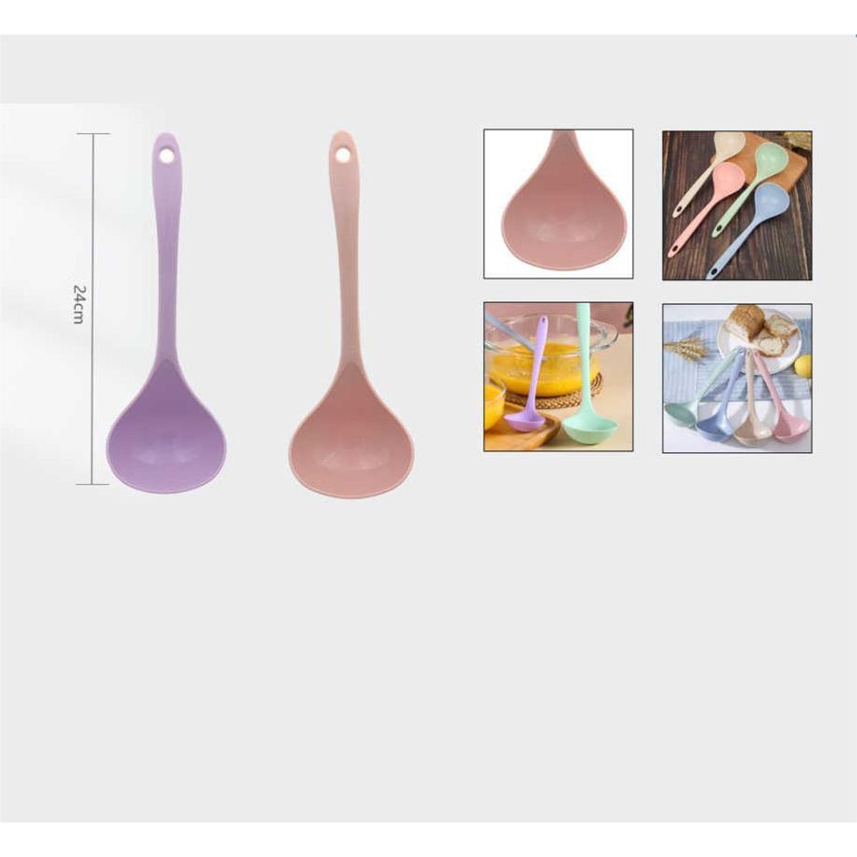 GENERICO - Cucharon de Sopa Plastico