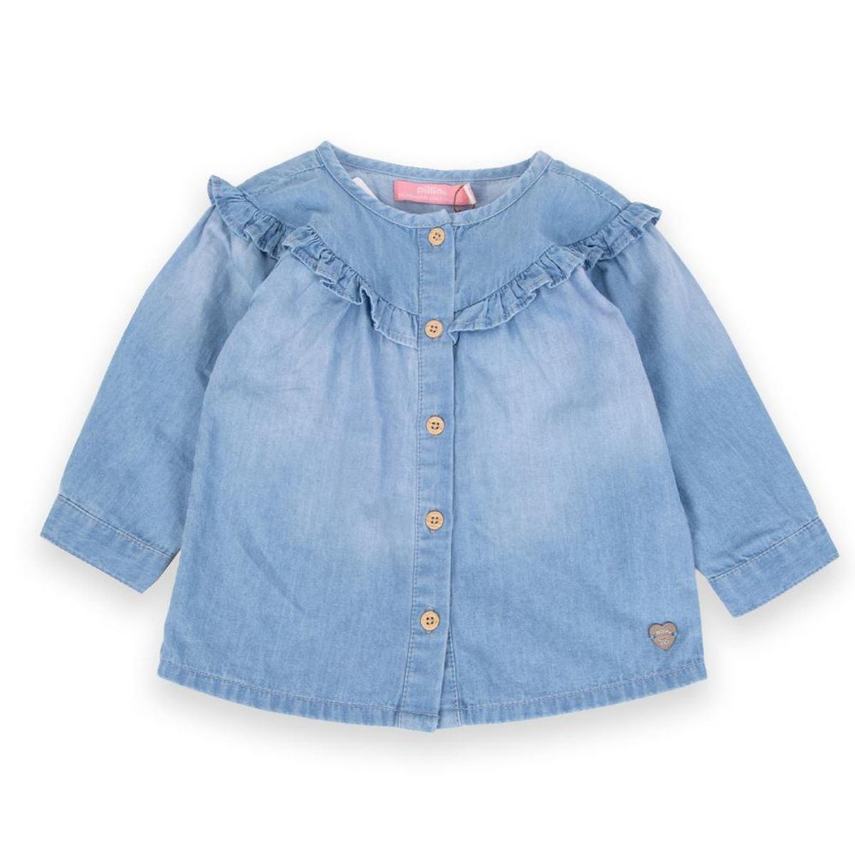 PILLIN - Blusa Bebé Niña Denim Pillin PILLIN