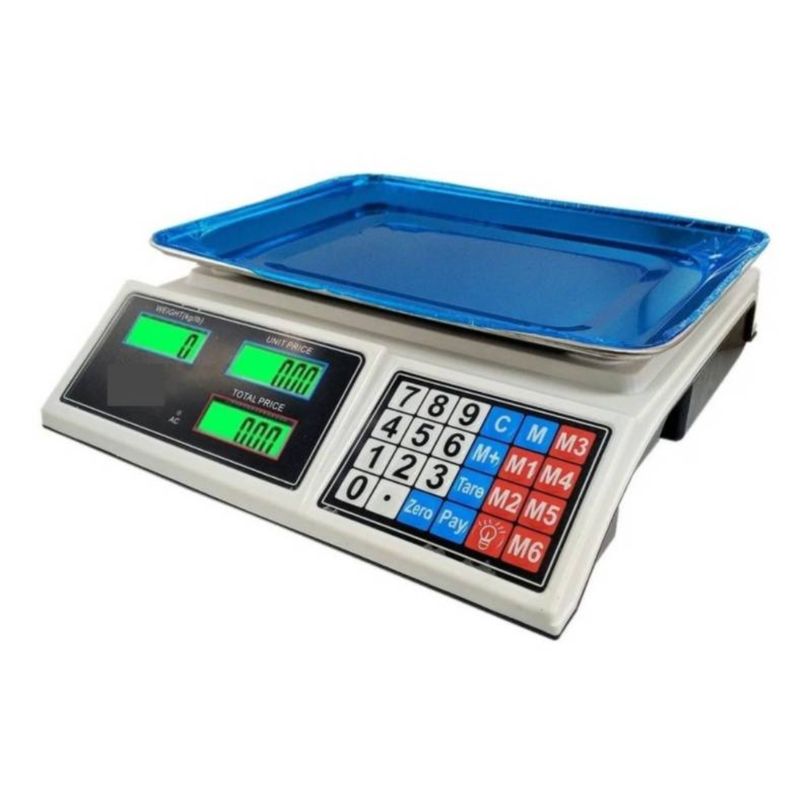 OEM - BALANZA PESA DIGITAL 40 KG RECARGABLE
