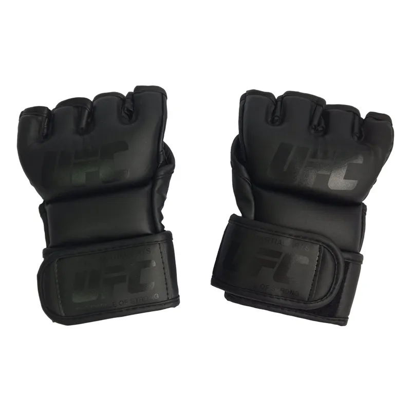 UFC - PAR DE GUANTES MMA PRO NEGRO TALLA L