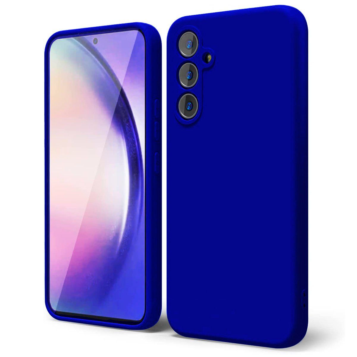 JOIGO - Carcasa Para Samsung A54 Goma Azul