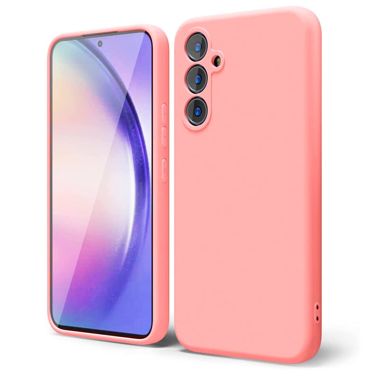 JOIGO - Carcasa Para Samsung A54 Goma Rosado