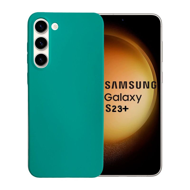 JOIGO - Carcasa Para Samsung S23 Plus Goma Turquesa