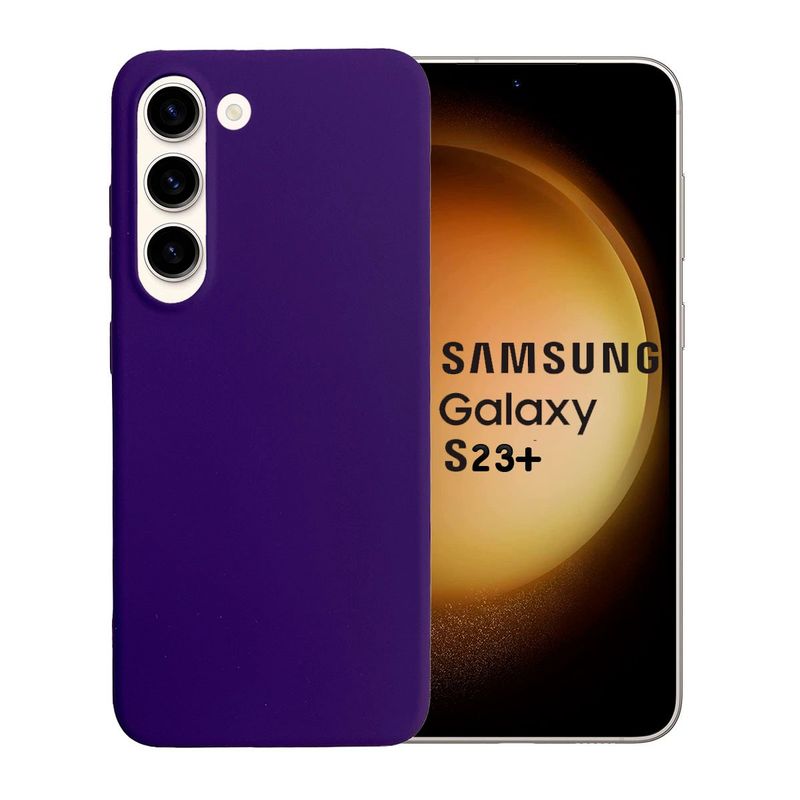 JOIGO - Carcasa Para Samsung S23 Plus Goma Morado.