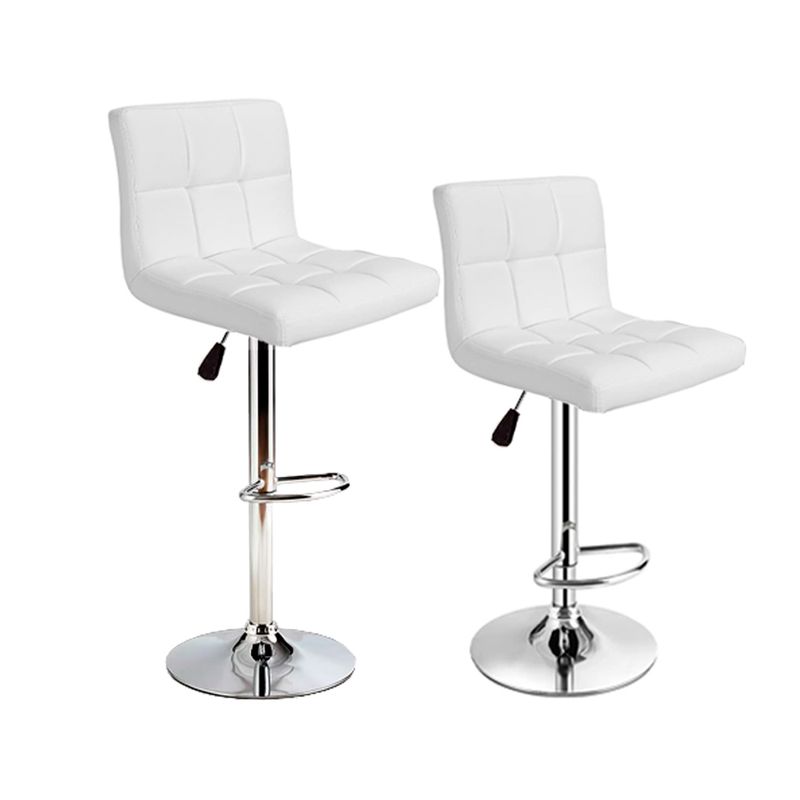 GENERICO - Set 2x Sillas De Bar - Blanco - B009
