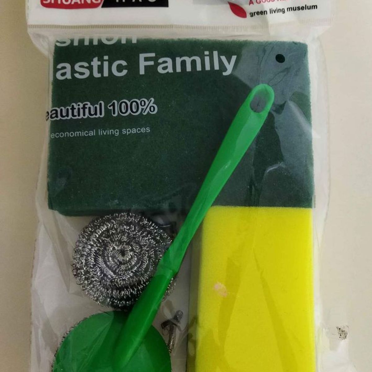 GENERICO - Set de esponjas lava platos 8unds