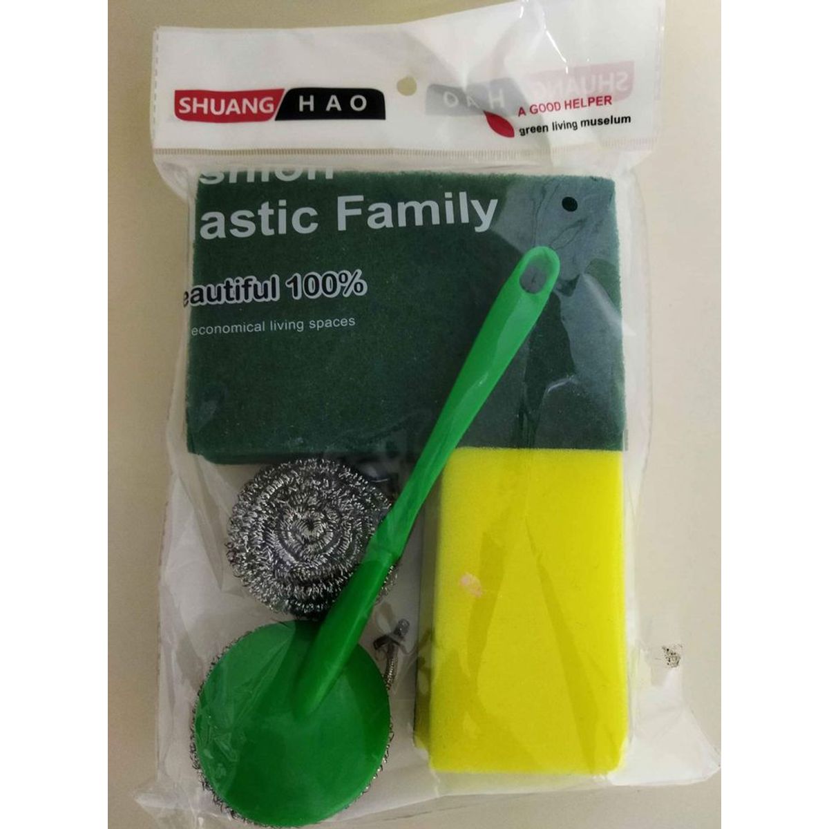 GENERICO - Set de esponjas lava platos 8unds