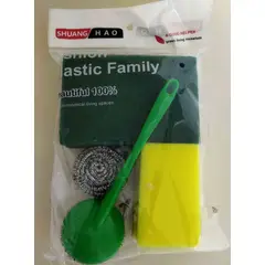 GENERICO - Set de esponjas lava platos 8unds