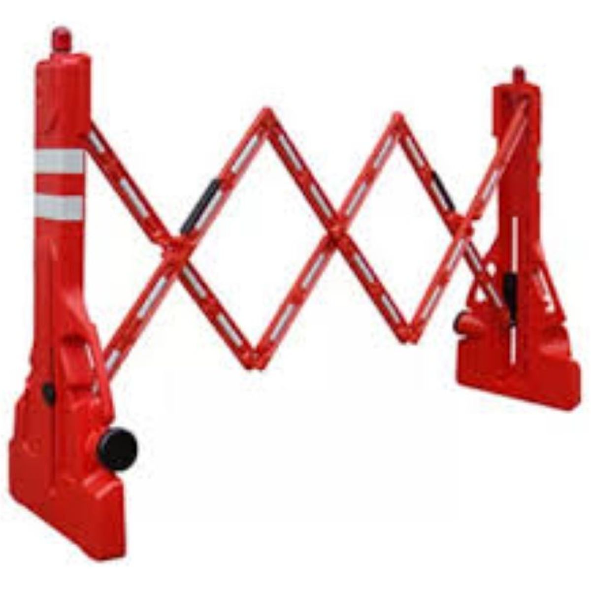 METALFER - Barrera Roja Extensible 2,5 Metros