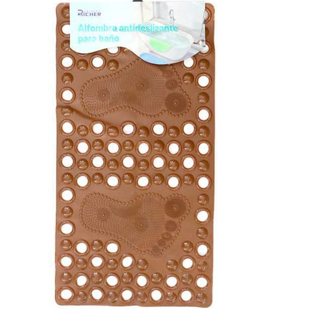 GENERICO - Alfombra antideslizante de baño