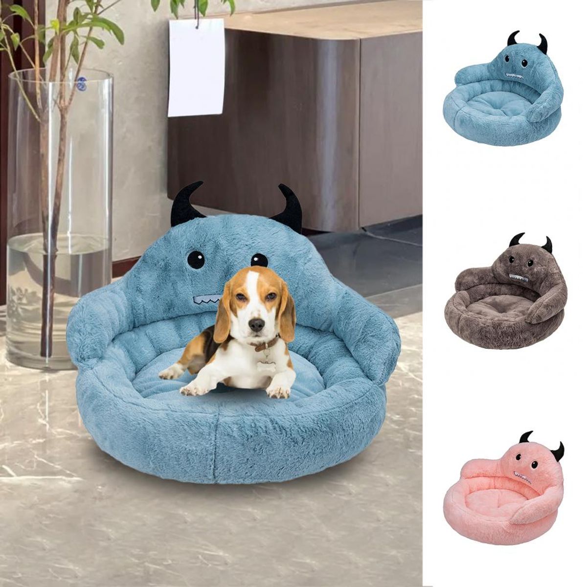 GENERICO - Cama para Mascota con Diseño Unico Color Rosa