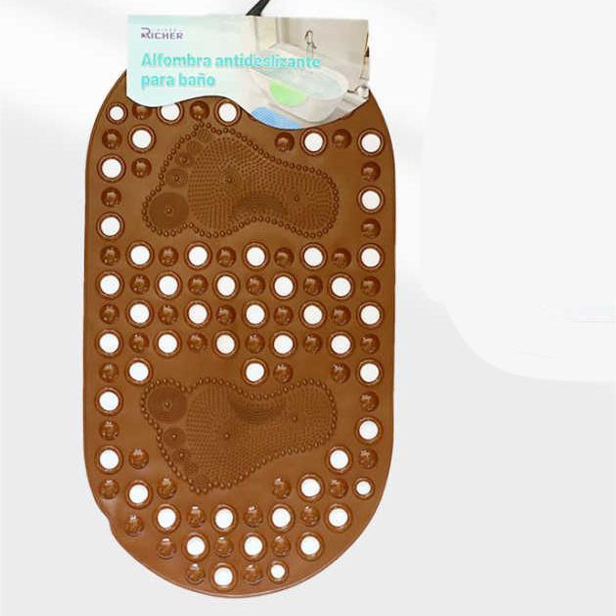 GENERICO - Alfombra antideslizante de baño