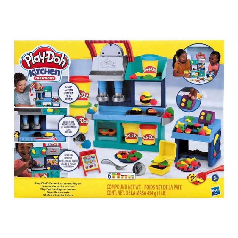 HASBRO - HASBRO F6903 PLAYDOH KITCHEN CREATIONS SET RESTAURANTE