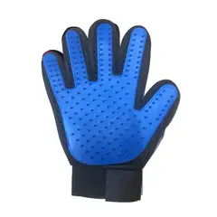 GENERICO - Guante Azul Saca Pelos Pelusas Mascotas Perros Y Gatos