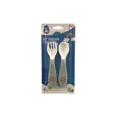 BEST HOUSE - Set Tenedor y Cuchara 1 Un.