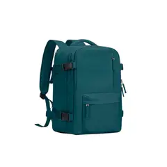 IMPORTCLICK - Mochila Viaje Gran Capacidad USB Tela Verde DLX
