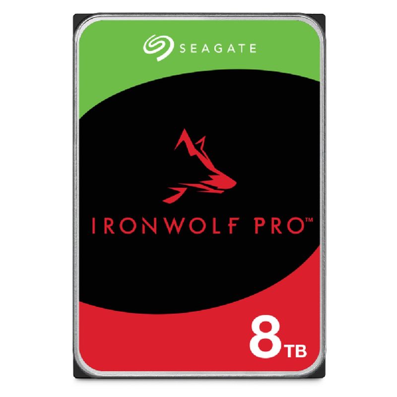 SEAGATE - Disco Duro Interno Seagate IronWolf Pro ST8000NT001 8TB 3.5"