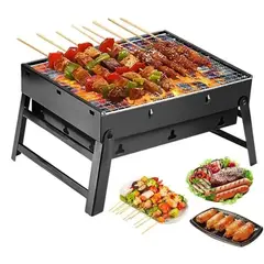GENERICO - Parrilla Portátil a Carbón Plegable