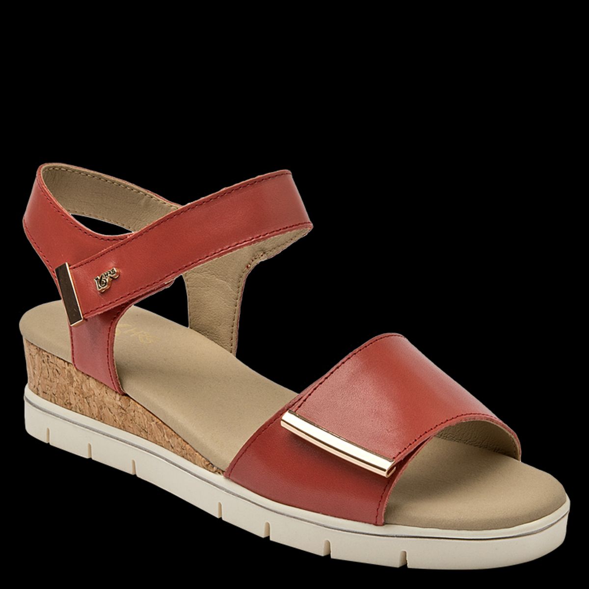 16 HRS - Sandalia Casual Mujer Rojo 16 Hrs