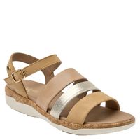 Sandalia Casual Mujer Marrón Claro