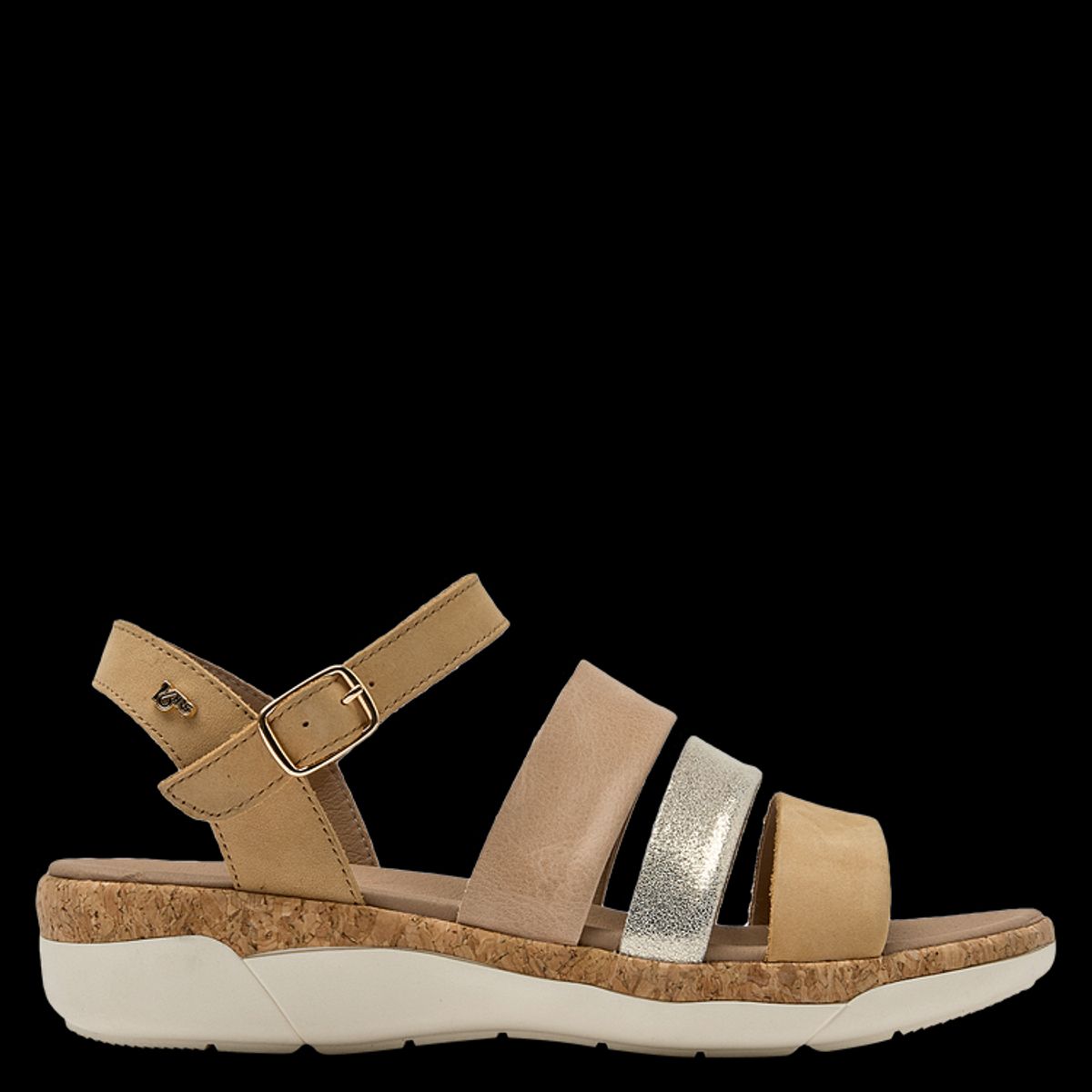 16 HRS - Sandalia Casual Mujer Marrón Claro 16 Hrs