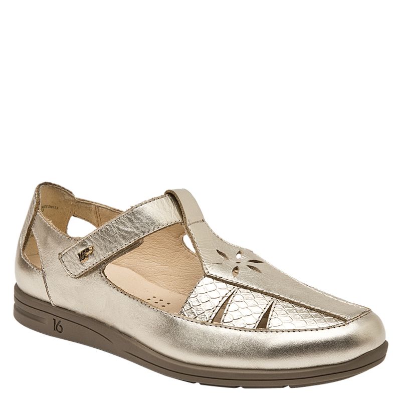 16 HRS - Zapato Casual Mujer Dorado 16 Hrs