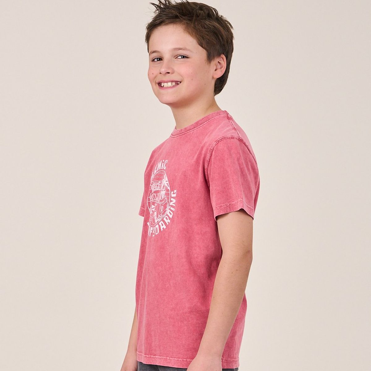POLEMIC - Polera procesada manga corta Street Kids  - Polemic _.