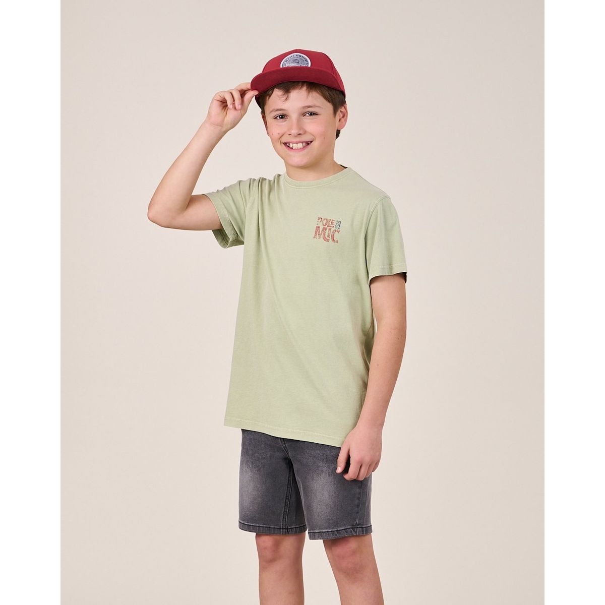 POLEMIC - Polera procesada manga corta Street Kids  - Polemic _.