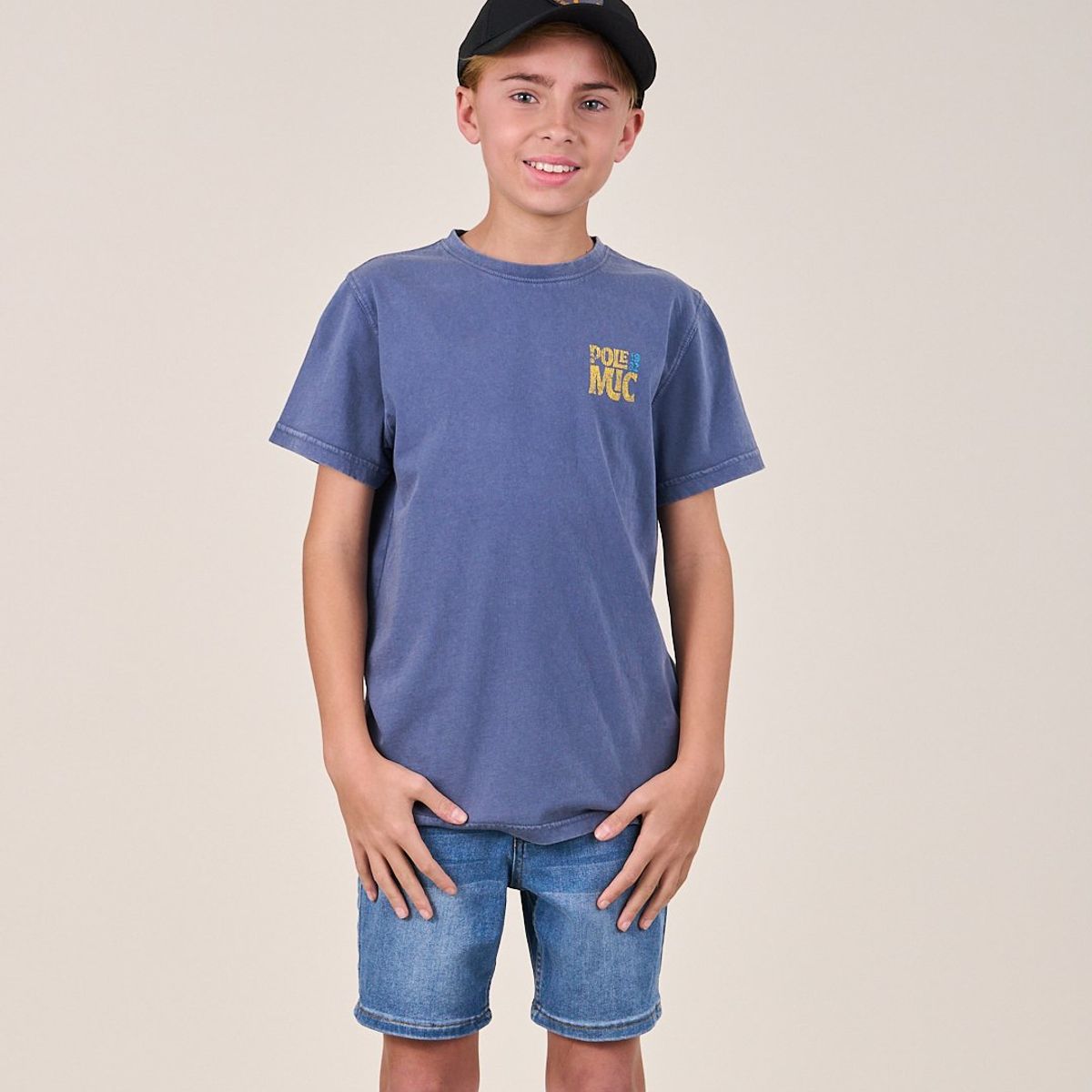 POLEMIC - Polera procesada manga corta Street Kids  - Polemic _.