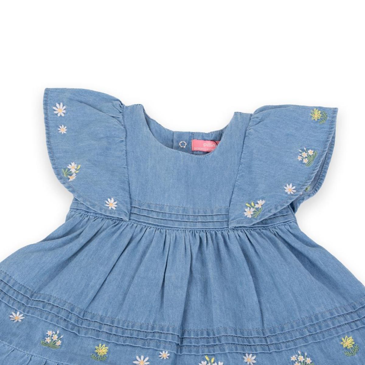 PILLIN - Vestido Bebé Niña Celeste Pillin PILLIN