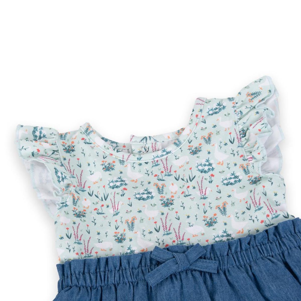 PILLIN - Vestido Bebé Niña Menta Pillin PILLIN