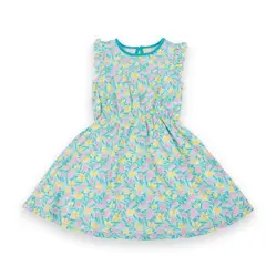 PILLIN - Vestido Niña Turquesa