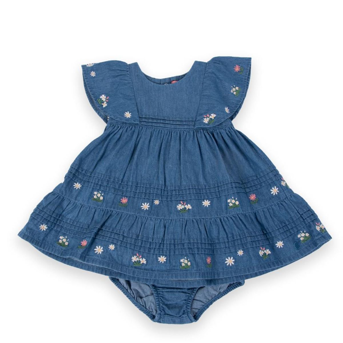 PILLIN - Vestido Bebé Niña Denim Pillin PILLIN