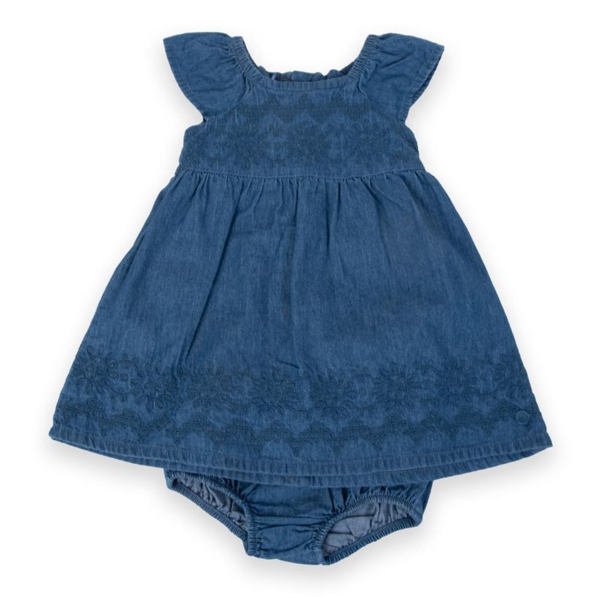 PILLIN - Vestido Bebé Niña Denim Pillin PILLIN